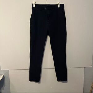 Banana Republic men’s slim tapered fit slacks black with brown weave size 28x30.